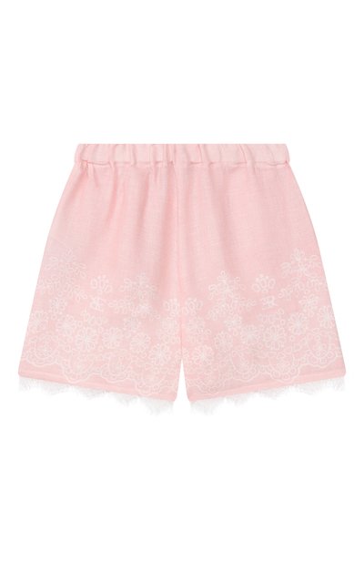 Льняные шорты ERMANNO SCERVINO, арт. Z1G414