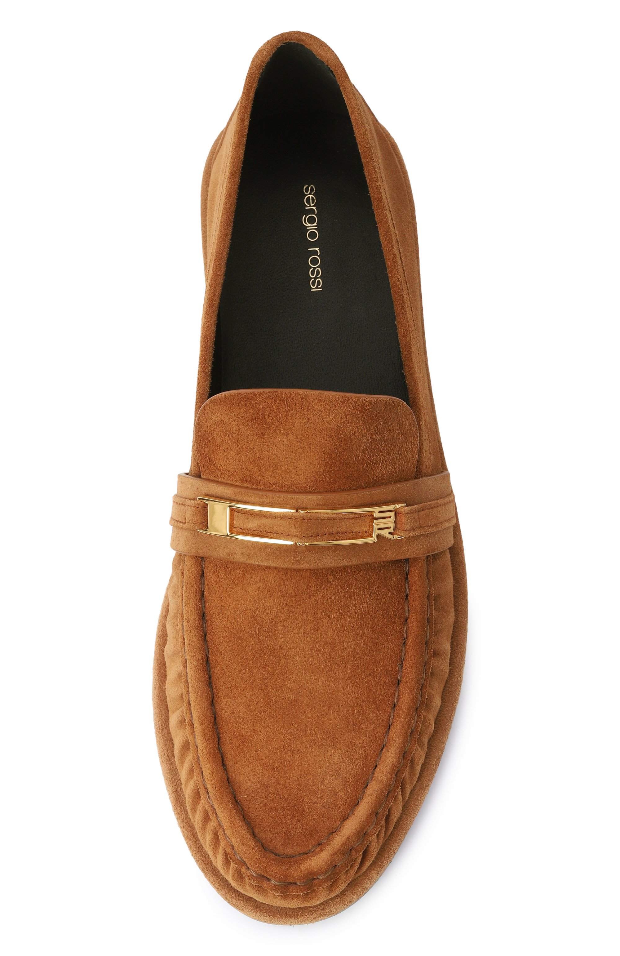 Замшевые лоферы bitt SERGIO ROSSI, арт. B14450/MCRM13, фото 6