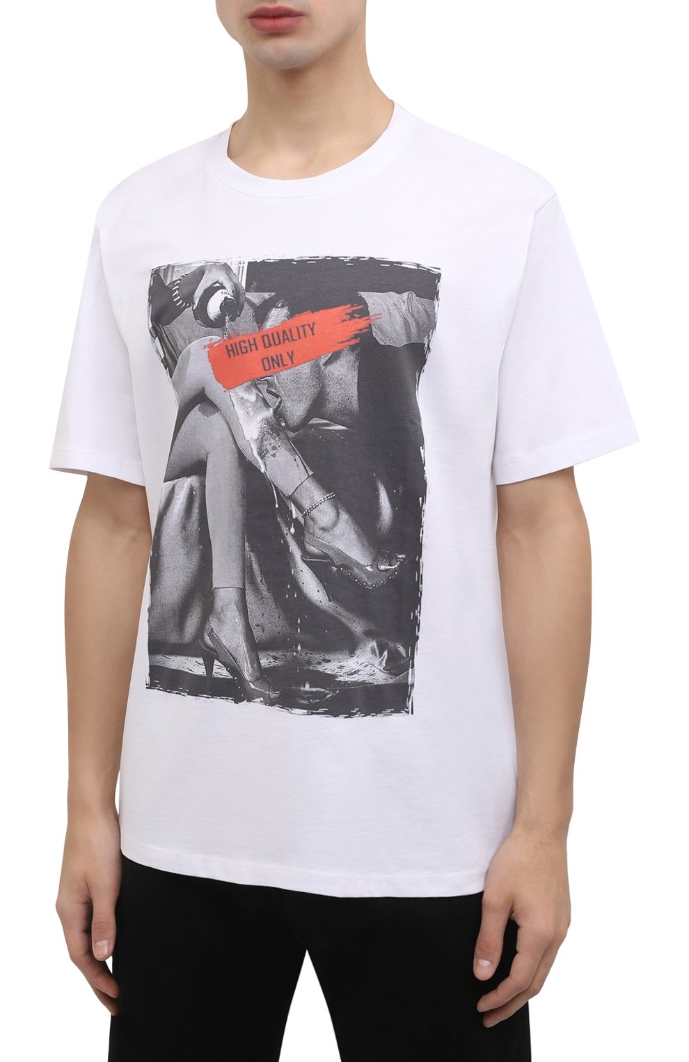 Хлоп ковая футболка BISIBIGLIO, арт. QUALITY LEGS/RIF (C0TT0NE PESANTE), фото 3