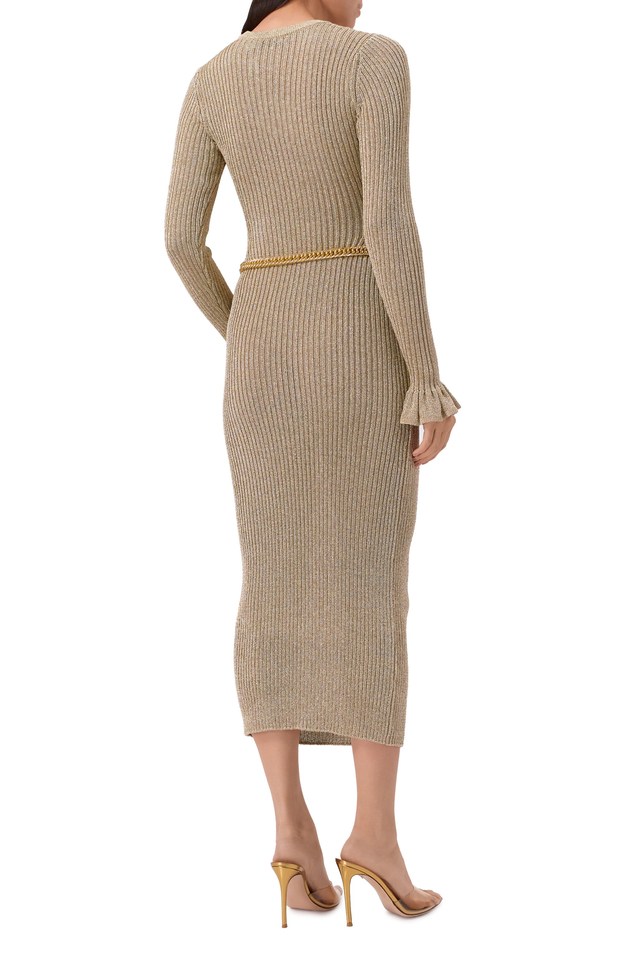 Платье из вискозы SELF-PORTRAIT, арт. SC25011MGD, фото 3