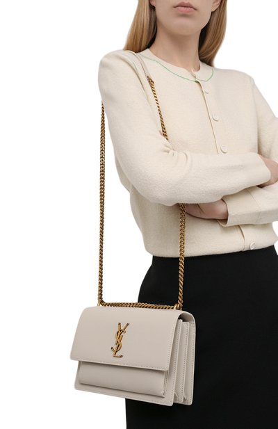 Сумка sunset medium SAINT LAURENT, арт. 442906/D420W, фото 2