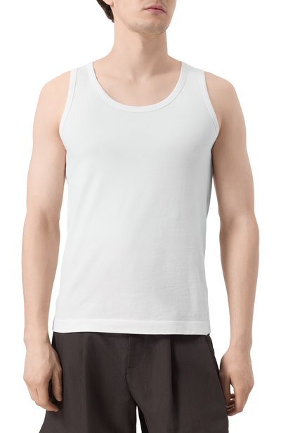 Хлопковая майка DRIES VAN NOTEN, арт. 251-021105-1600, фото 3