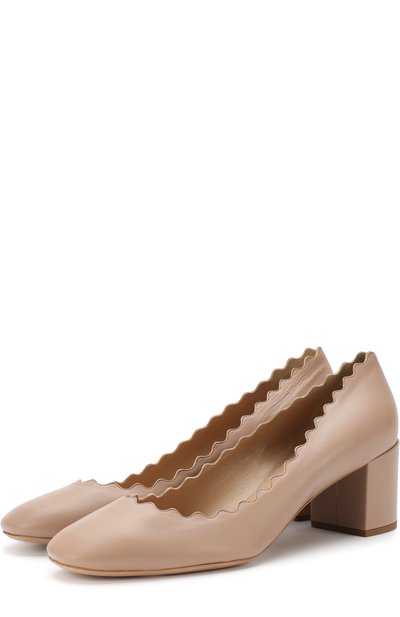 Кожаные туфли lauren CHLOÉ, арт. CHC16A23075, фото 1