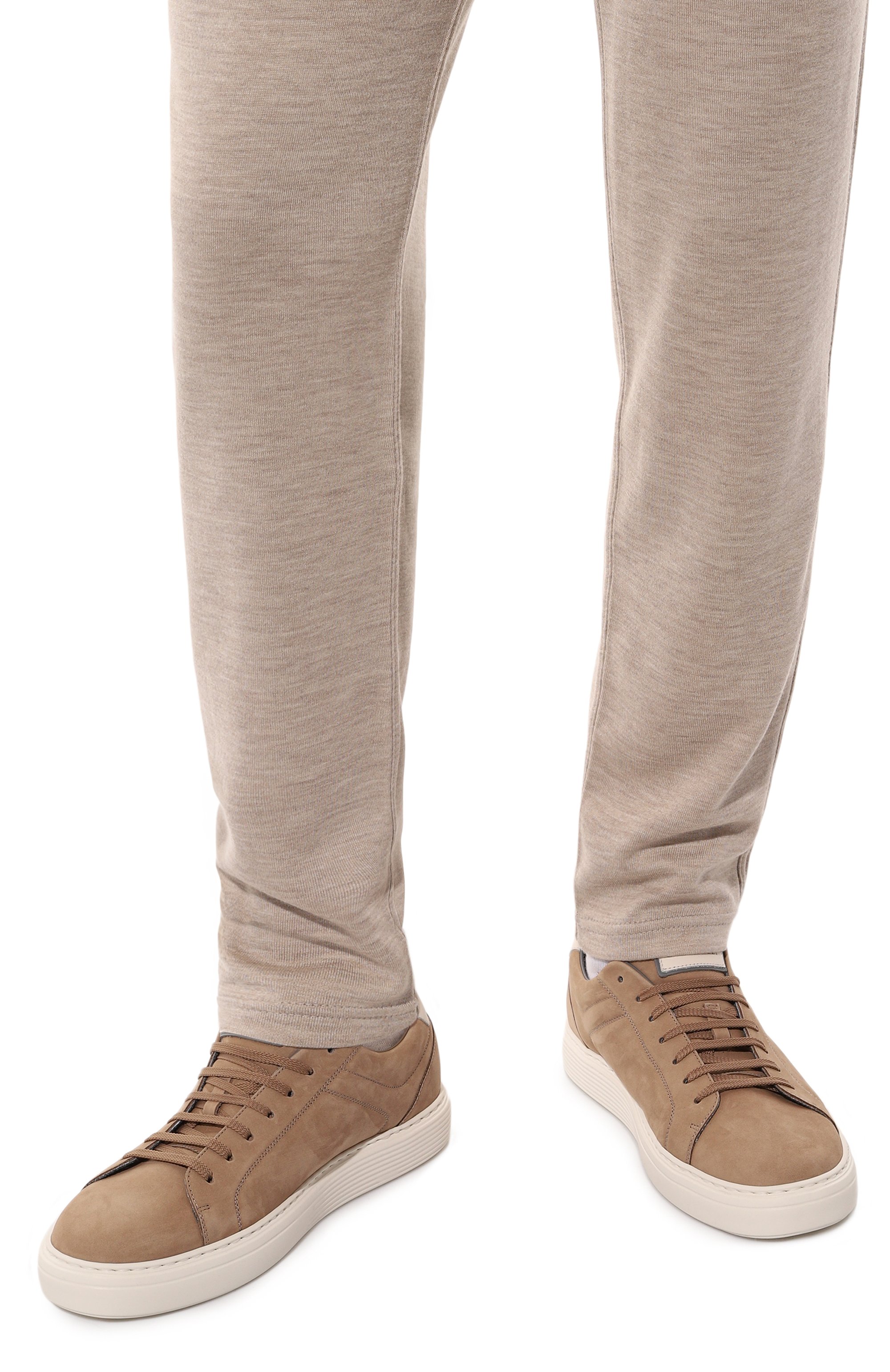 Кеды из нубука BRUNELLO CUCINELLI, арт. MZUDBTJ281, фото 3