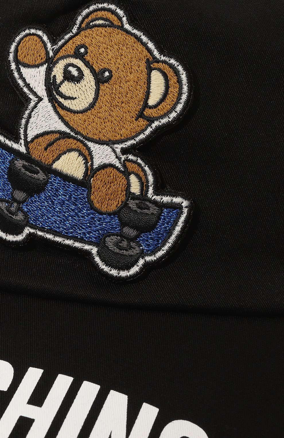 Хлопковая бейсболка MOSCHINO, арт. HPX01N/L0A00, фото 3