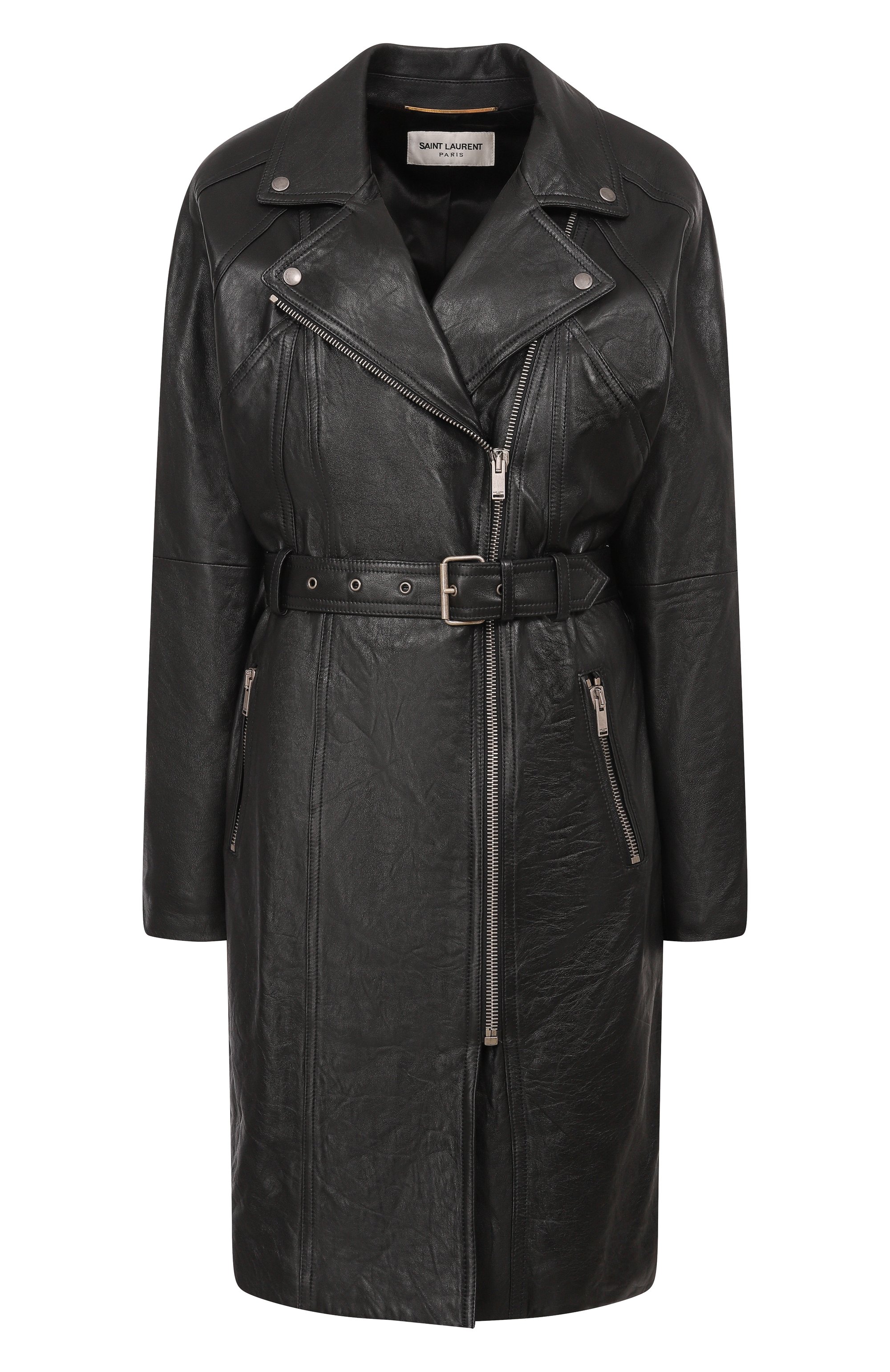 Кожаное пальто SAINT LAURENT, арт. 798778/YCNV2, фото 1