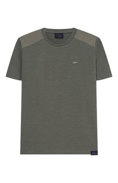 Хлопковая футболка PAUL & SHARK JUNIOR, арт. WUM005/LBA40/10A-16A