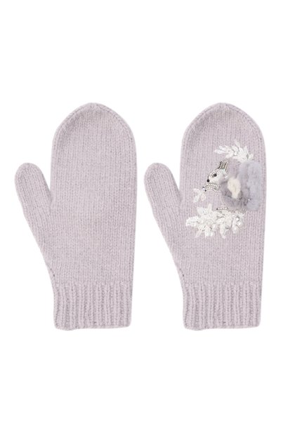 Шерстяные варежки CAROLON, арт. Р-23-ВР-02, фото 2