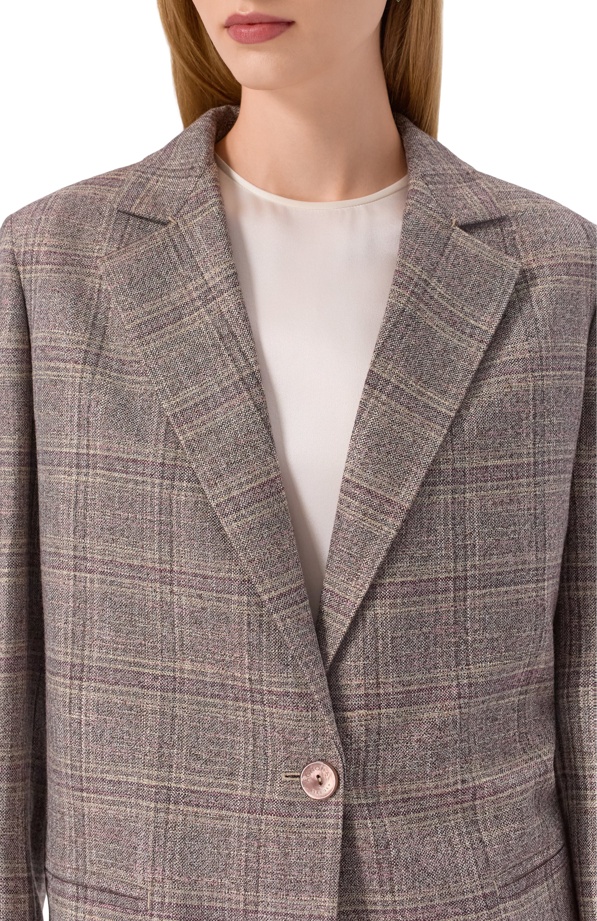 Жакет из шерсти и вискозы AGNONA, арт. TX1002E/Q1044E, фото 5