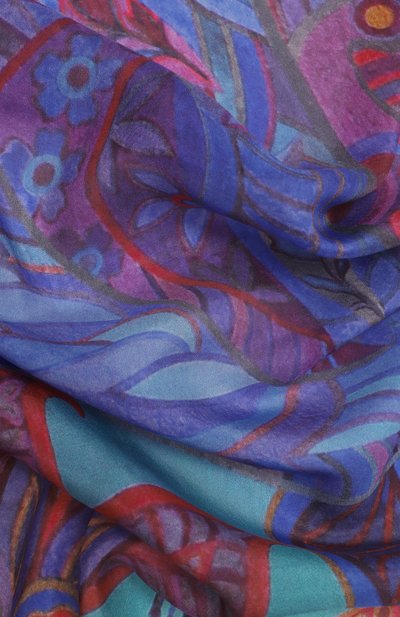 Шелковая шаль восточный орнамент GOURJI, арт. 91126737/4151108, фото 3