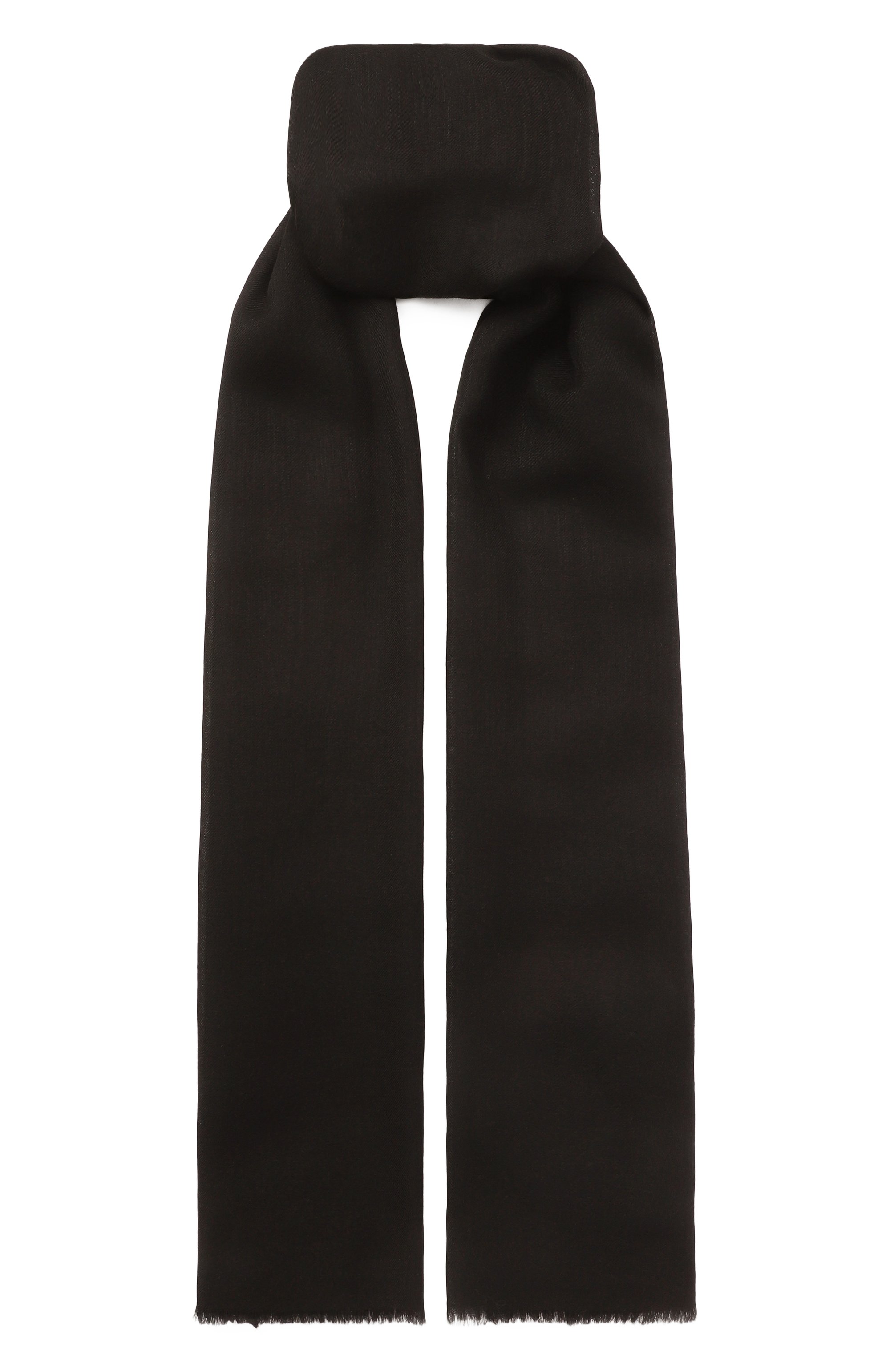 Кашемировый шарф MVST черного цвета по цене 48900 руб., арт. 81588/10, фото 1 Кашемировый шарф MVST, арт. 81588/10, фото 1