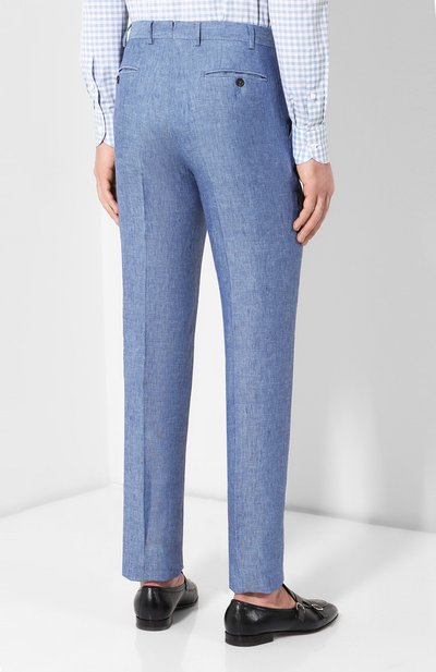 Льняные брюки PAL ZILERI, арт. 03110--K---54103, фото 4