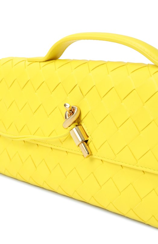 Клатч Andiamo Bottega Veneta 741511/VCPP3 Жёлтый  741511/VCPP3 Фото 3