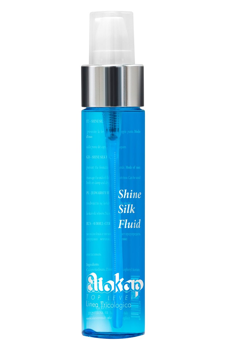 Сыворотка-флюид для волос shine silk fluid (60ml) ELIOKAP бесцветного цвета, арт. E06800 | Фото 1 (Региональные ограничения белый список (Axapta Mercury): Не проставлено; Назначение: Для волос; Нос: Не проставлено; Тип продукта: Сыворотки)