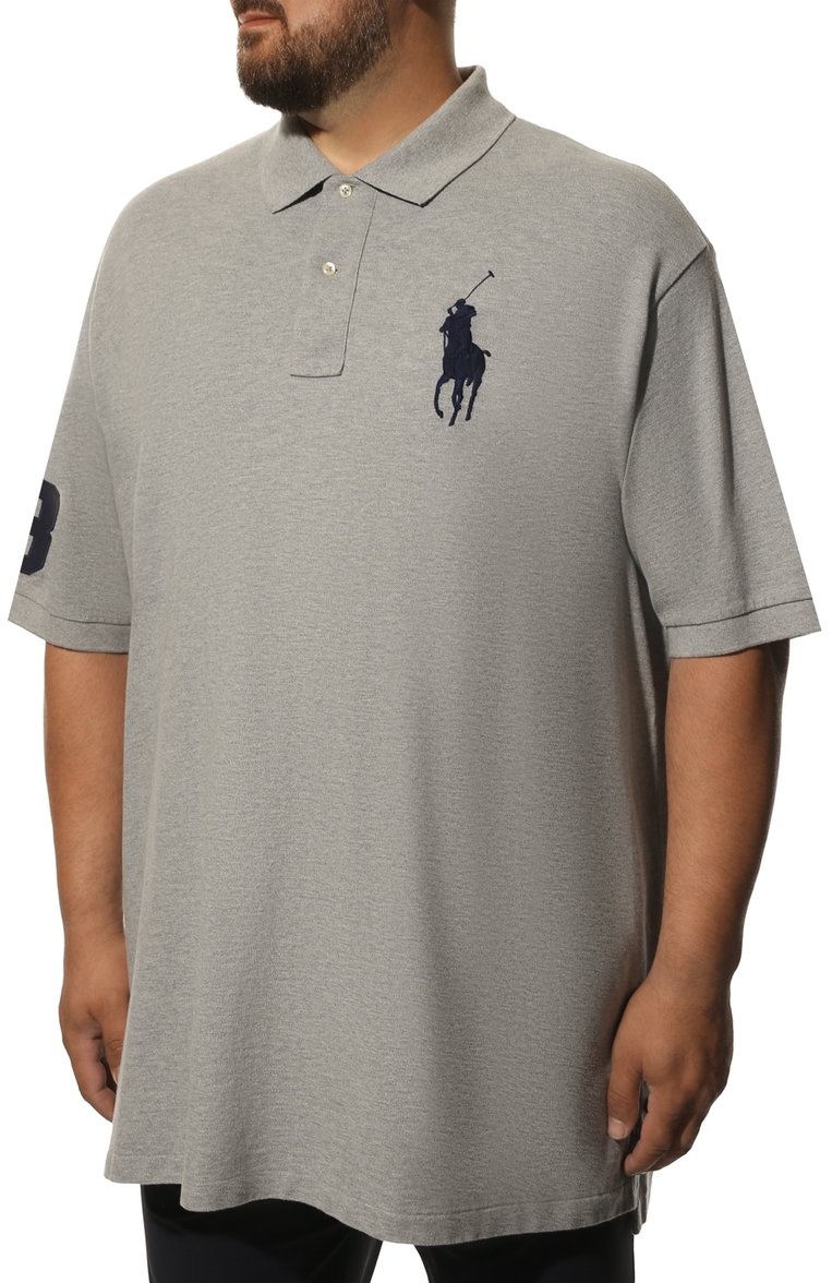Хлопковое поло POLO RALPH LAUREN, арт. 711784003, фото 1