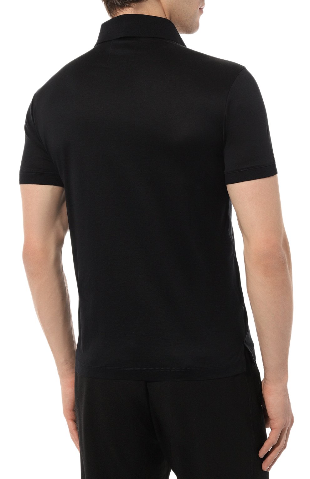 Поло из лиоцелла и хлопка EMPORIO ARMANI, арт. 8N1F98/1JUVZ, фото 4