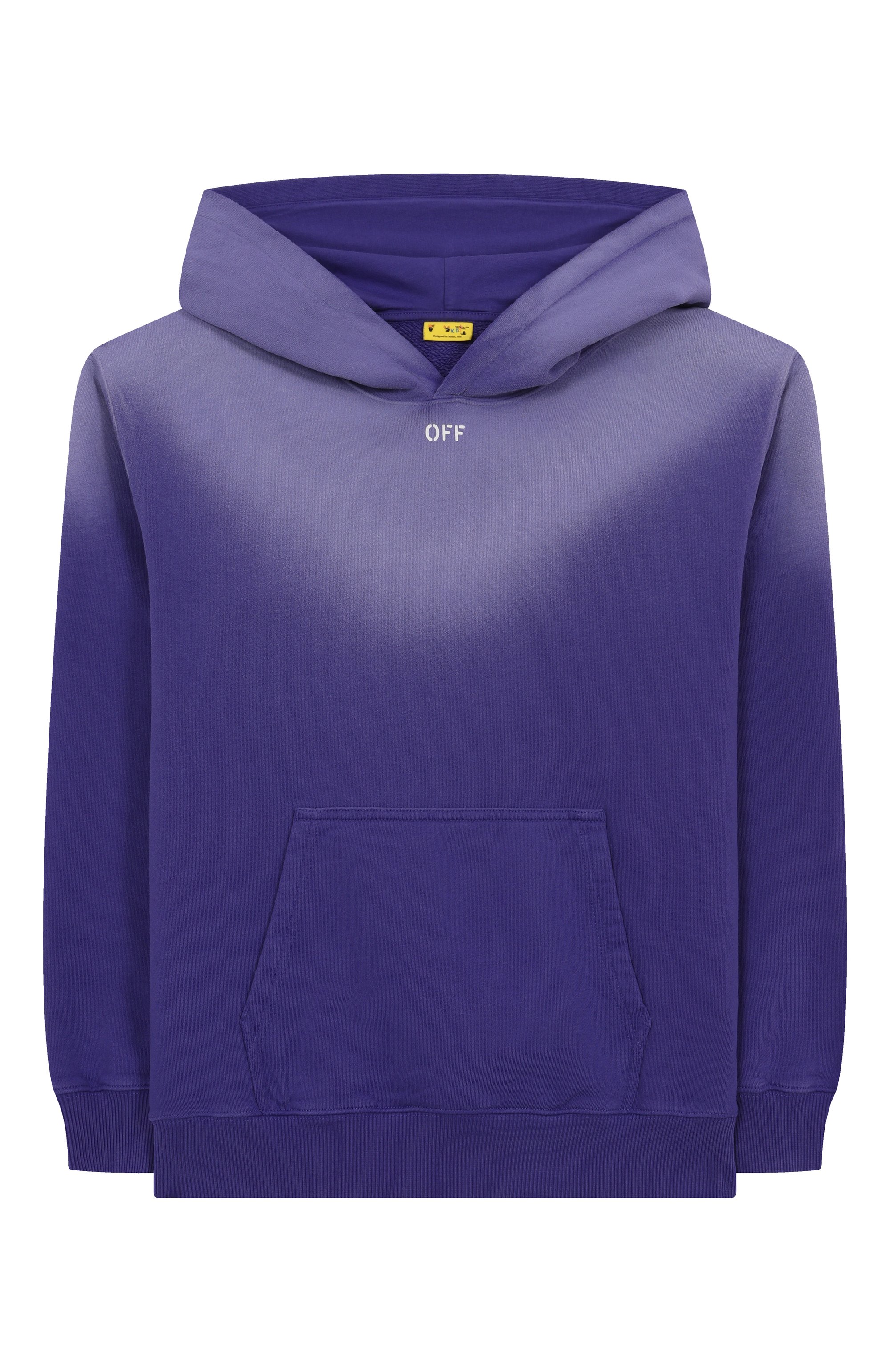 Хлопковое худи OFF-WHITE, арт. 0GBB002S25FLE004/12+, фото 1