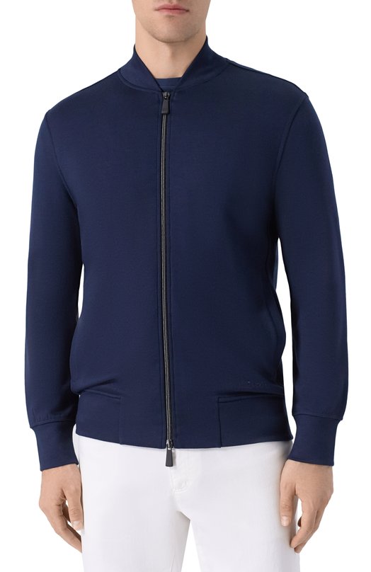 Толстовка из вискозы KNT UMM069001 Синий  UMM069001 Фото 3