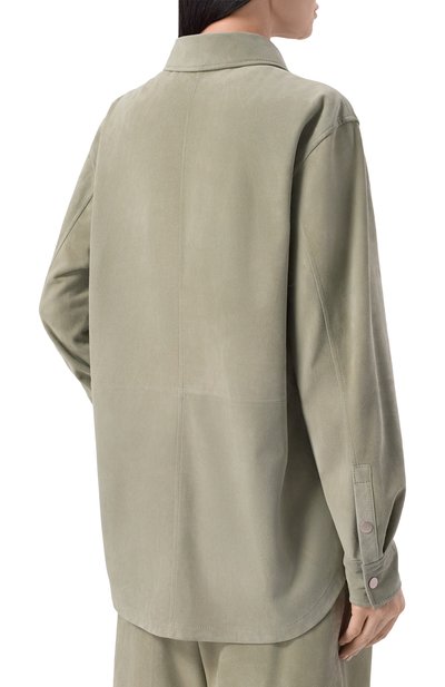 Замшевая рубашка MVST, арт. M26.2PW.L022/METIS SUEDE 0.4 MM, фото 4