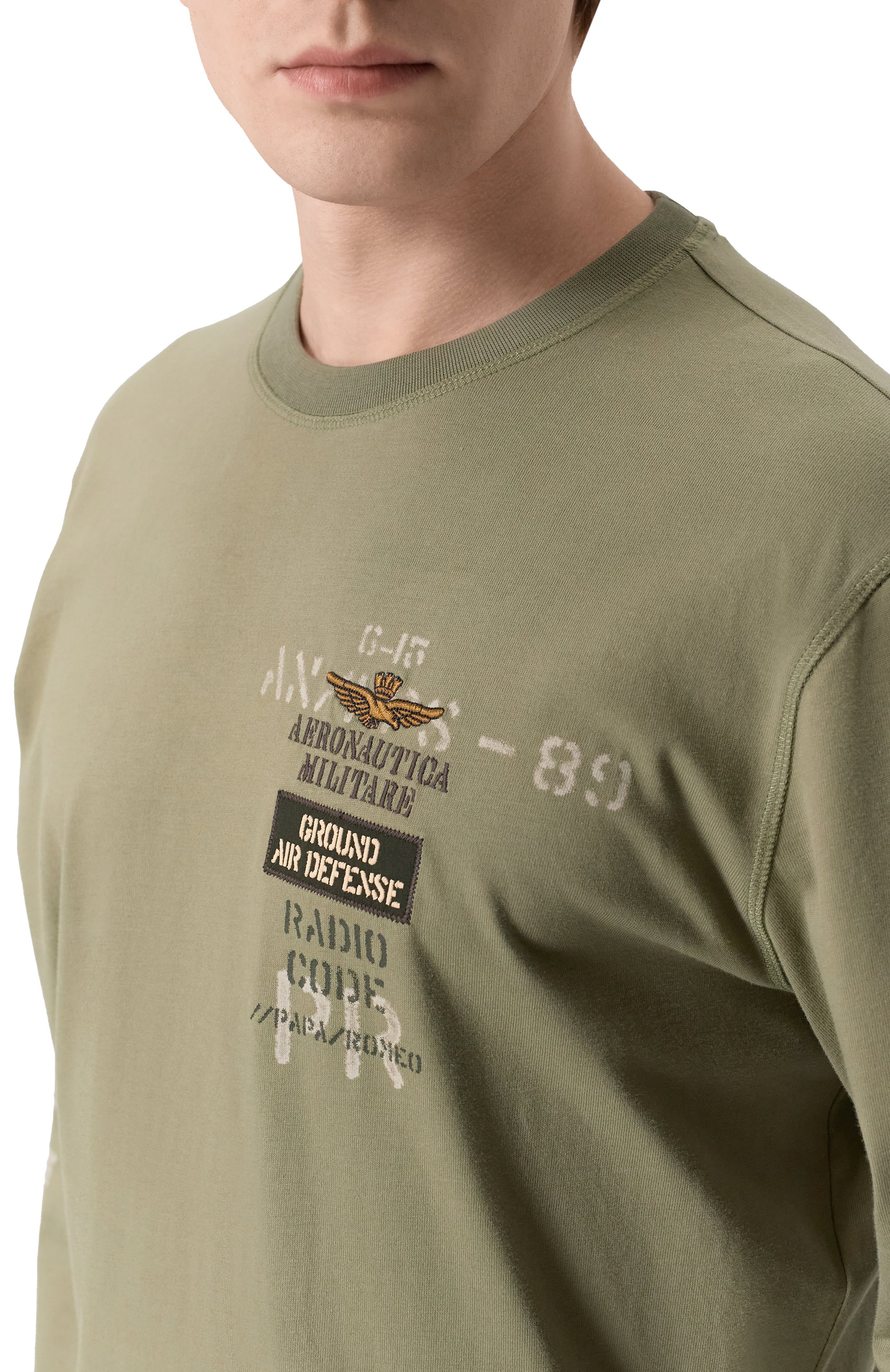 Хлопковый свитшот AERONAUTICA MILITARE, арт. FE2099UJ00725, фото 5