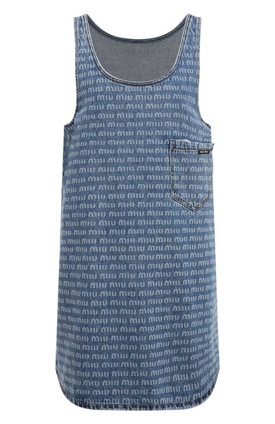 Женское джинсовое платье MIU MIU, арт. GWA186-10DP-F0013