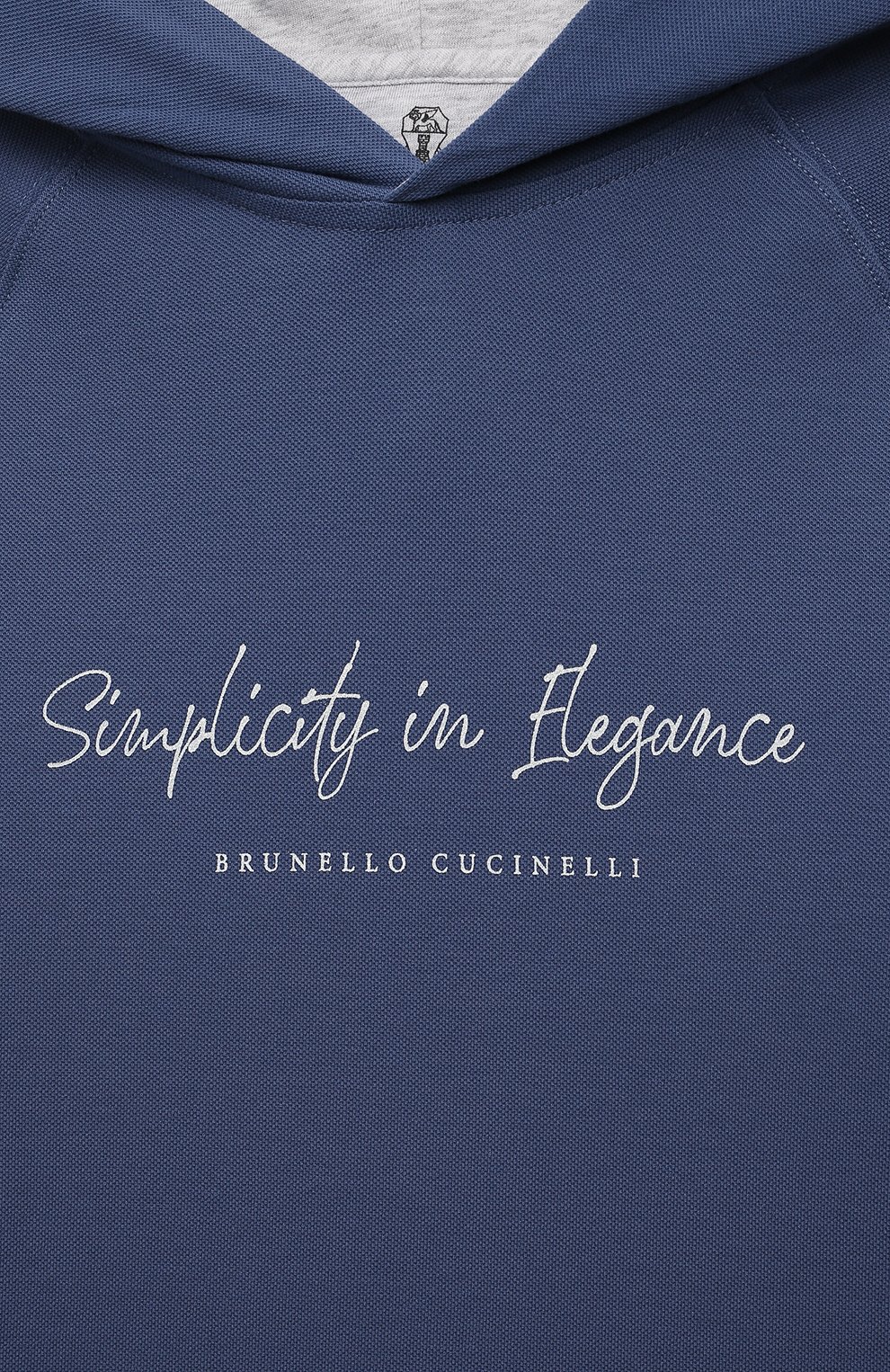 Худи с короткими рукавами BRUNELLO CUCINELLI, арт. B0T63E153B, фото 3