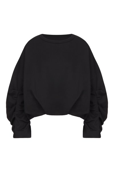 Женский хлопковый свитшот DRIES VAN NOTEN, арт. 131109/3611