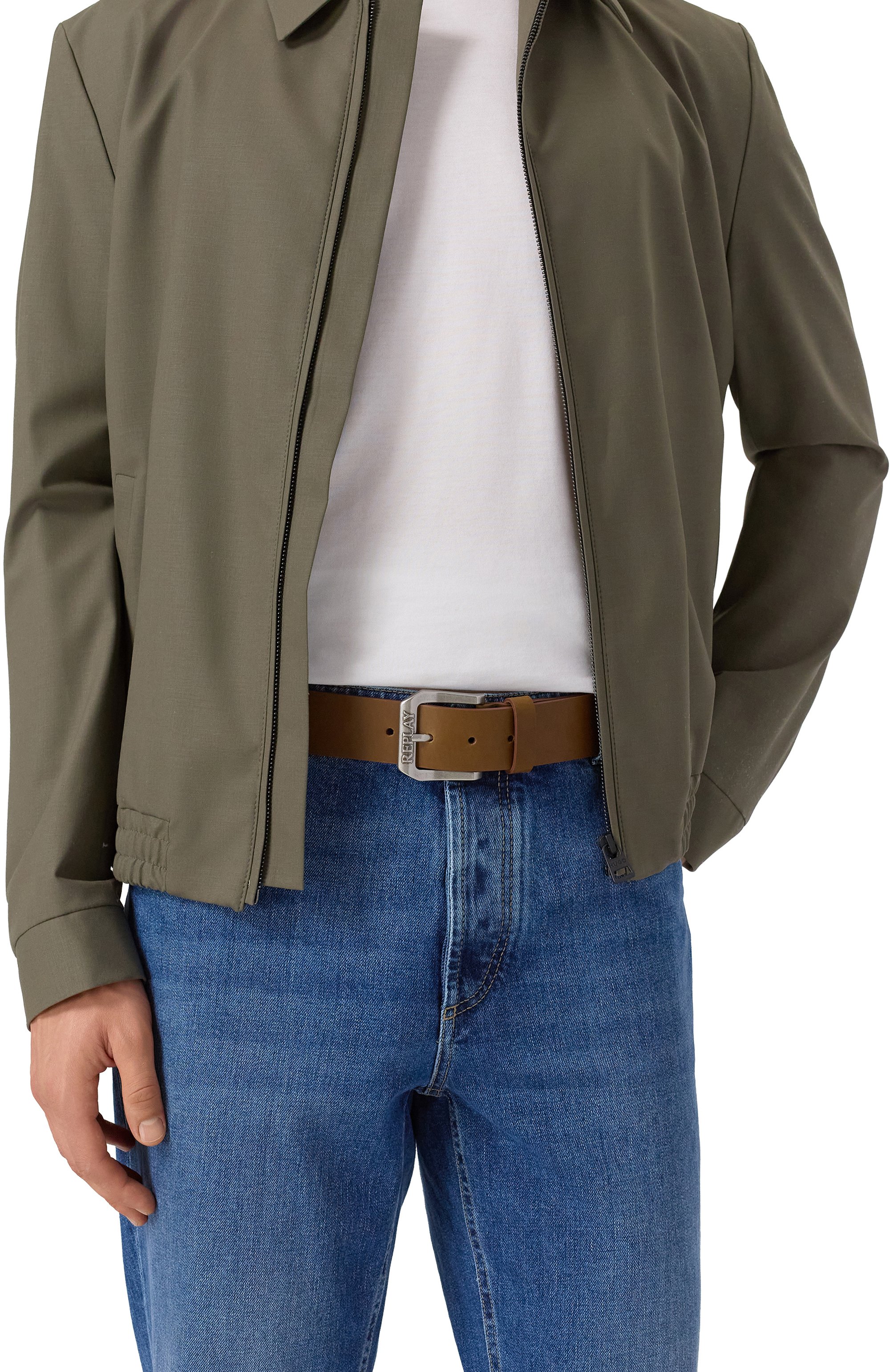 Кожаный ремень REPLAY, арт. AM2417.000.A3008A, фото 2