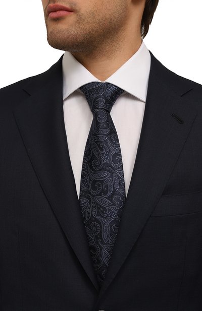 Шелковый галс�тук CORNELIANI, арт. 94U390-9420308, фото 2