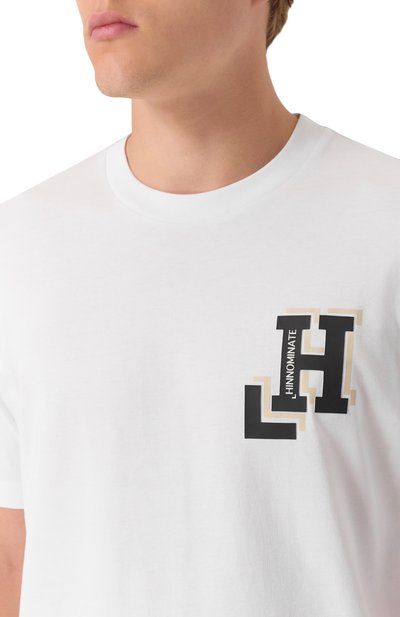 Хлопковая футболка HINNOMINATE, арт. HMABM01442, фото 5