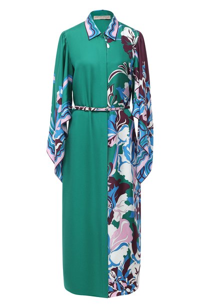Женское шелковое платье EMILIO PUCCI, арт. 0ERH85/0E880