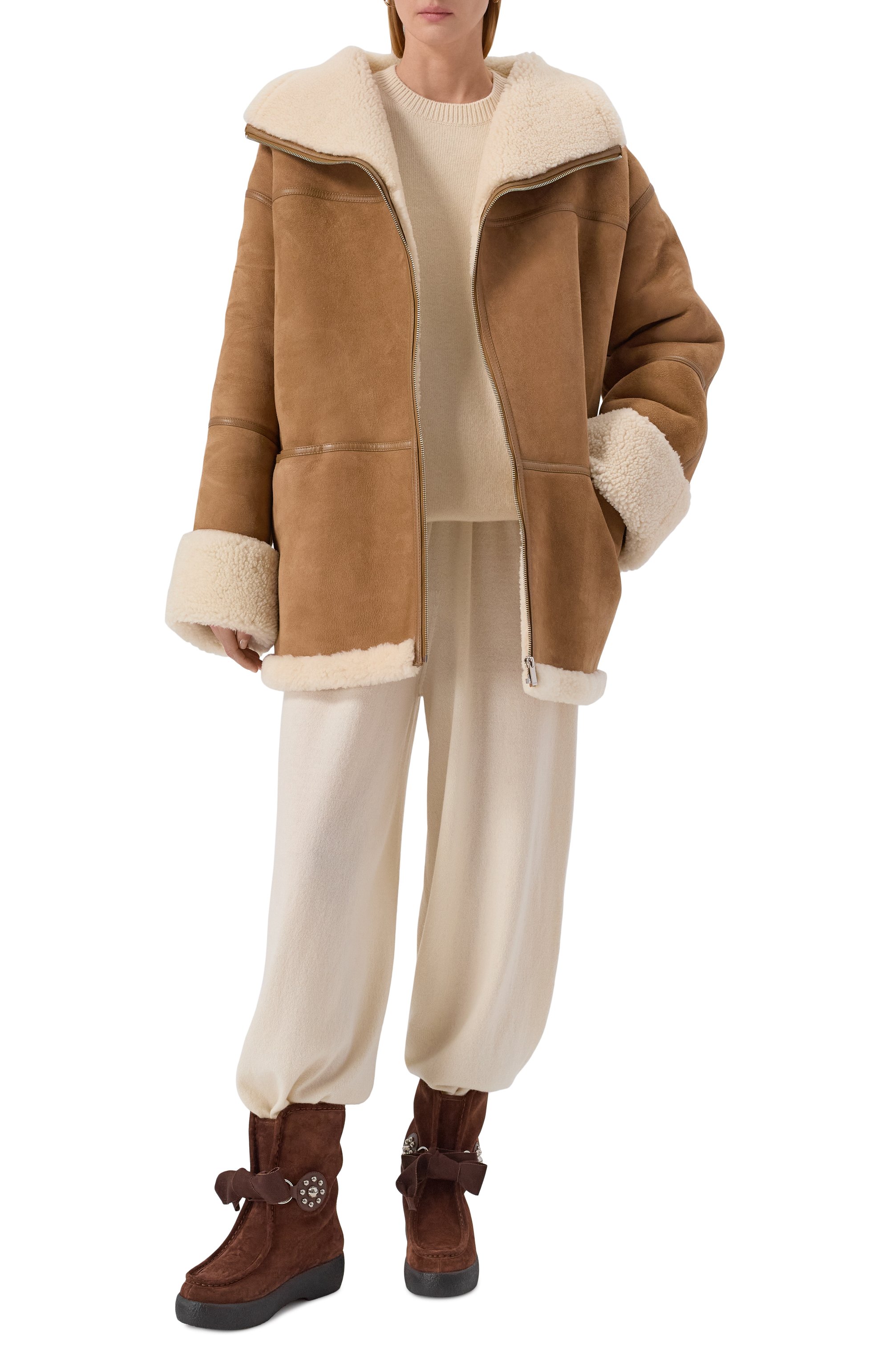 Замшевые полусапоги snowish VALENTINO, арт. 7W2S0MM7/JEG, фото 3