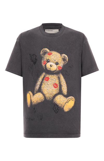 Мужская хлопковая футболка DOMREBEL, арт. M BIG KISS