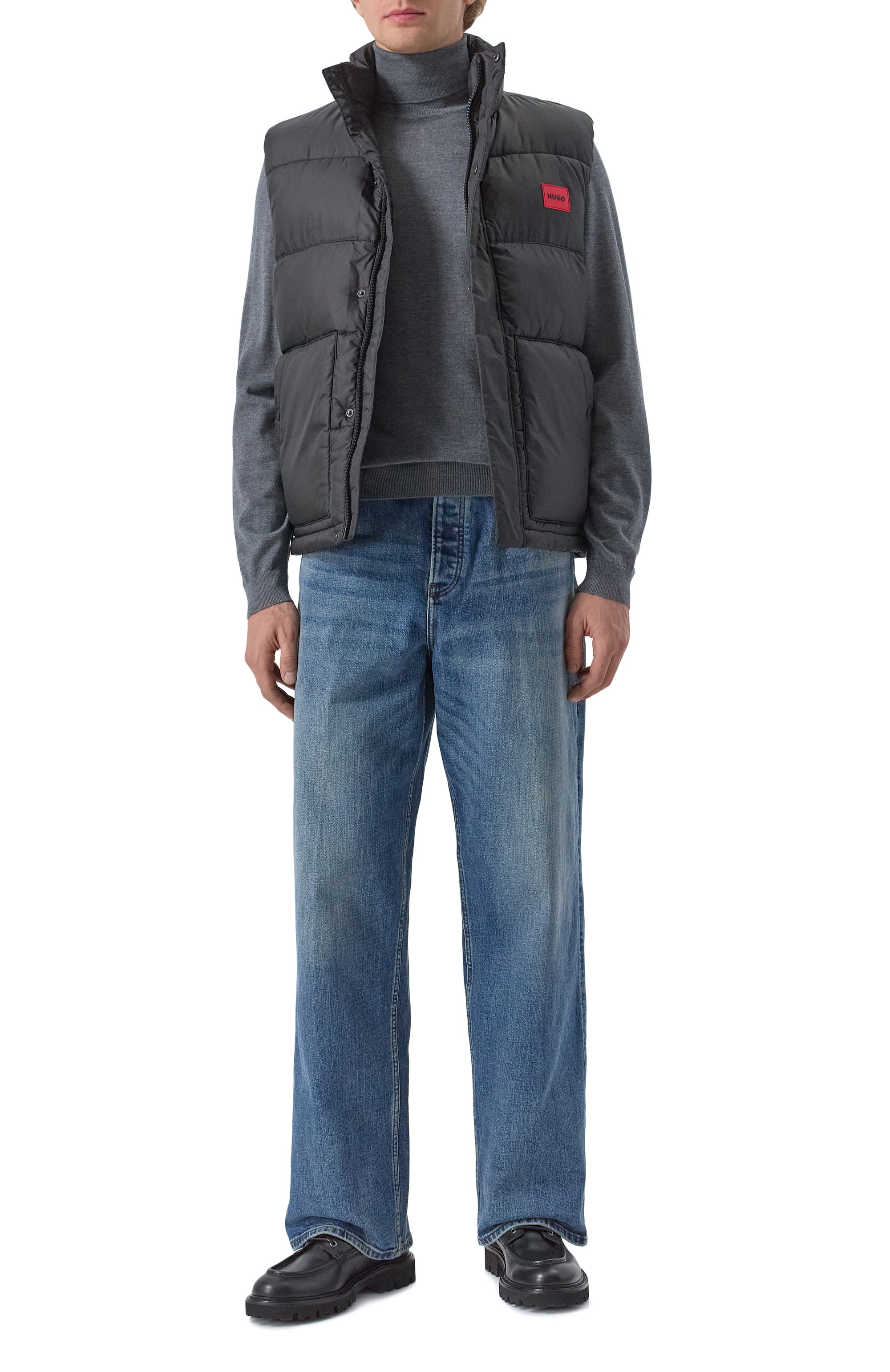 Шерстяная водолазка BOSS, арт. 50468262, фото 2