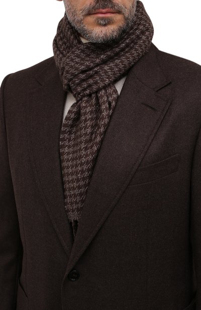 Шарф из шелка и кашемира PIACENZA CASHMERE 1733, арт. 83001/168, фото 2