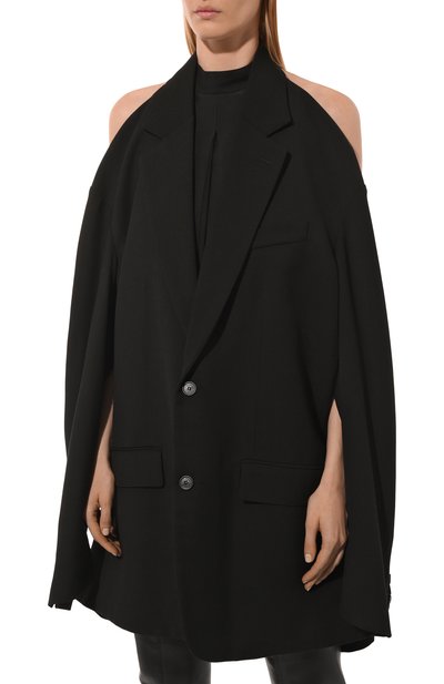 Платье из вискозы и шерсти BALENCIAGA, арт. 809048/TRT01, фото 3