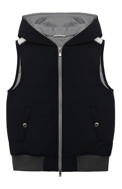 Утепленный жилет BRUNELLO CUCINELLI, арт. BM403J127B, фото 1