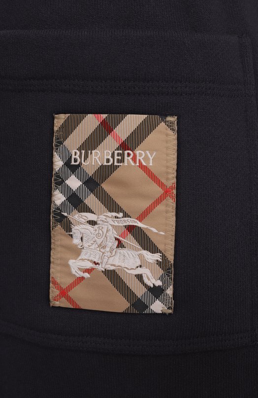 Хлопковые шорты Burberry 8101890 Чёрный  8101890 Фото 6