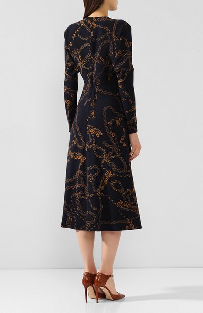 Платье с принтом VICTORIA BECKHAM, арт. DR MID 61132B, фото 4