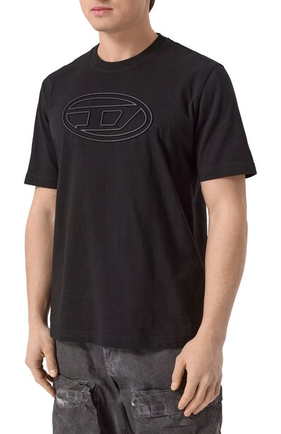 Хлопковая футболка DIESEL, арт. A17402/0NJBM, фото 3