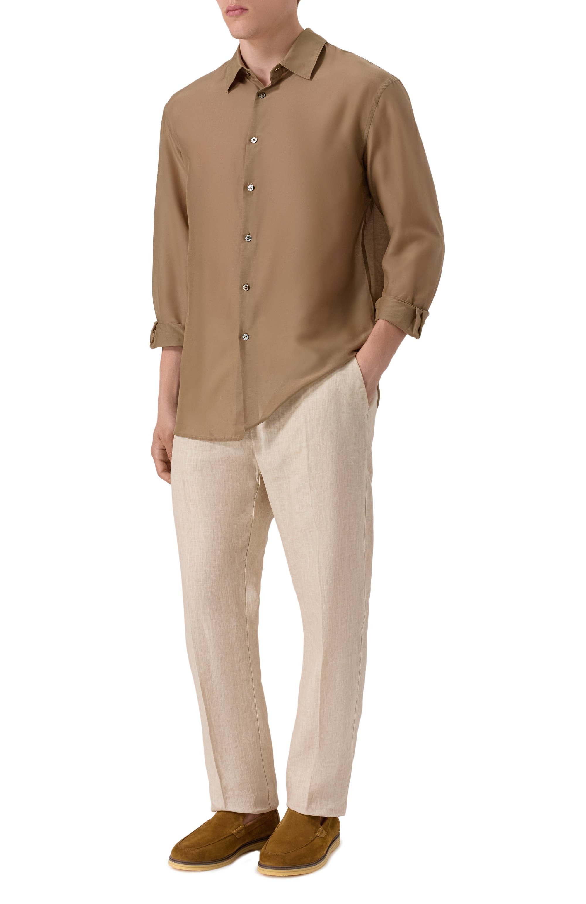 Замшевые лоферы 12 STOREEZ, арт. 126406, фото 2