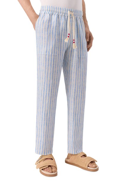 Льняные брюки MC2 SAINT BARTH, арт. STBM CALAIS/01466H, фото 3