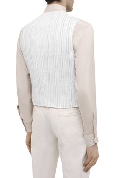 Льняной жилет GIORGIO ARMANI, арт. 1SGGK024/T02JV, фото 4
