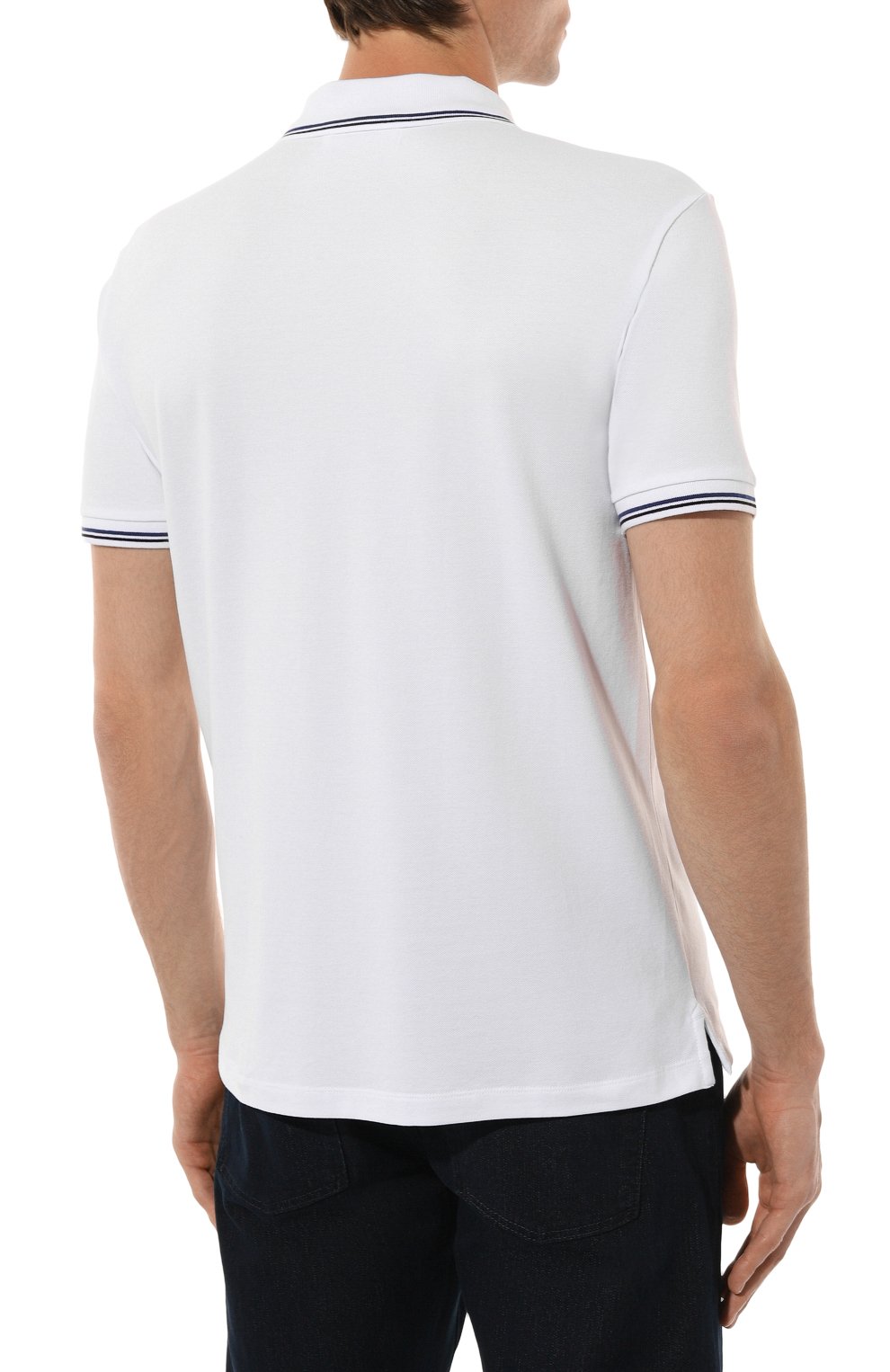 Хлопковое поло EMPORIO ARMANI, арт. 8N1FB3/1JPTZ, фото 4