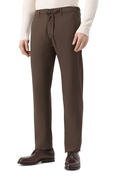 Шерстяные брюки CANALI, арт. V1659/AR05087, фото 3