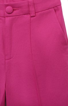 Брюки изо льна и хлопка CHLOÉ, арт. C20081/6A-12A, фо�то 3