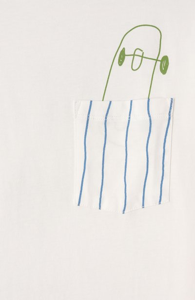 Хлопковая футболка STELLA MCCARTNEY, арт. TW8S11, фото 3