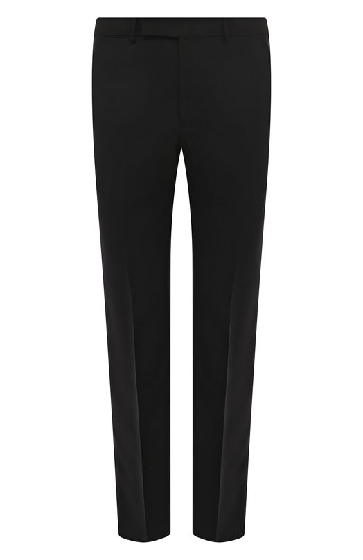Шерстяные брюки Zegna C27F04/75TB12 Чёрный C27F04/75TB12