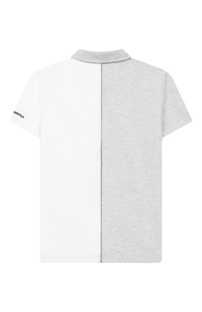 Хлопковое поло KARL LAGERFELD KIDS, арт. Z25184/6A-12A, фото 2