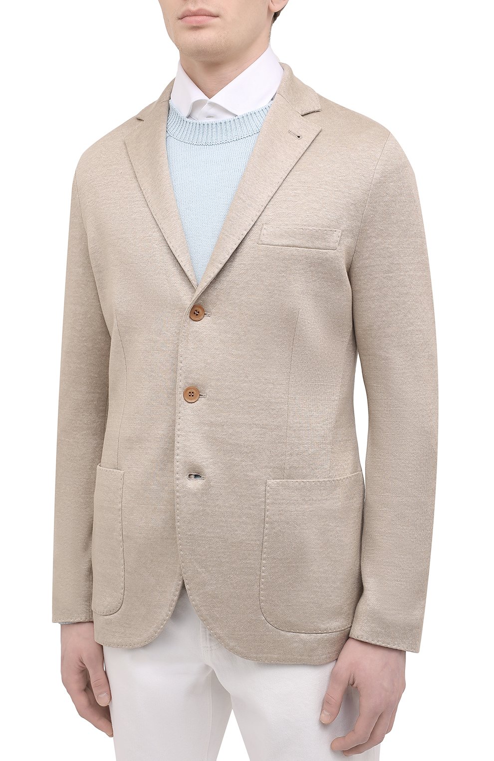 Льняной пиджак LORO PIANA, арт. FAL6386, фото 3